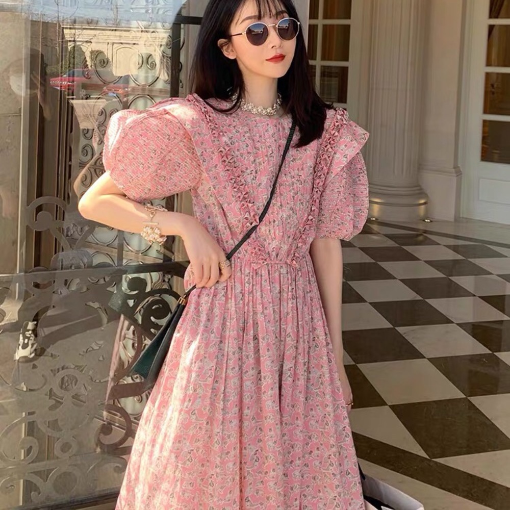 New with tag pink retro inspired dress